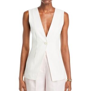 NEW Derek Lam Cream Sleeveless Top